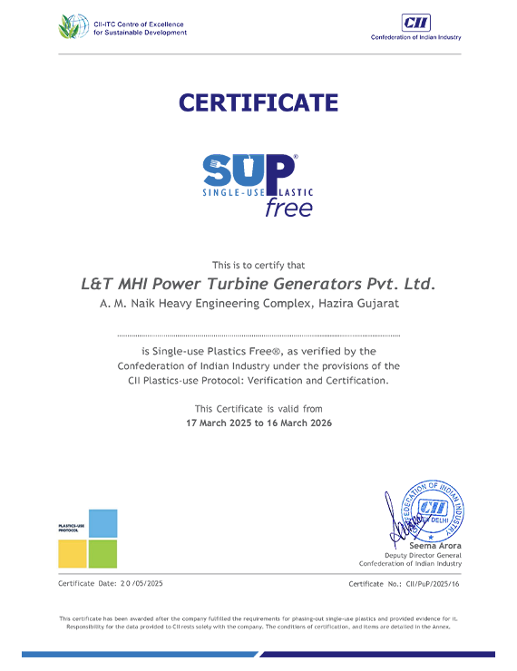 SUP Certificate