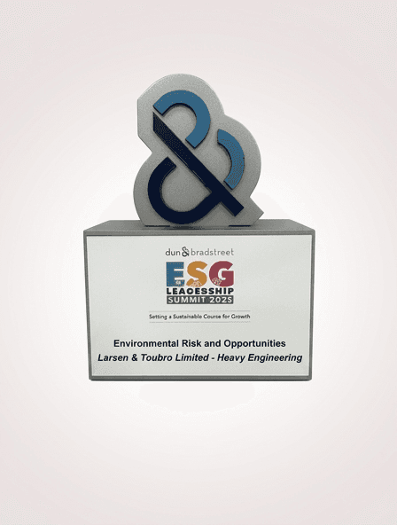 D&B – ESG champion of India 2025 - Environment Risk and opportunities